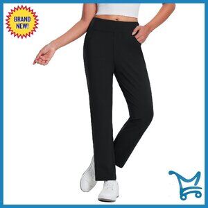 Fleece Lined Thermal Pants Water Resistant Stretch Winter Travel Work